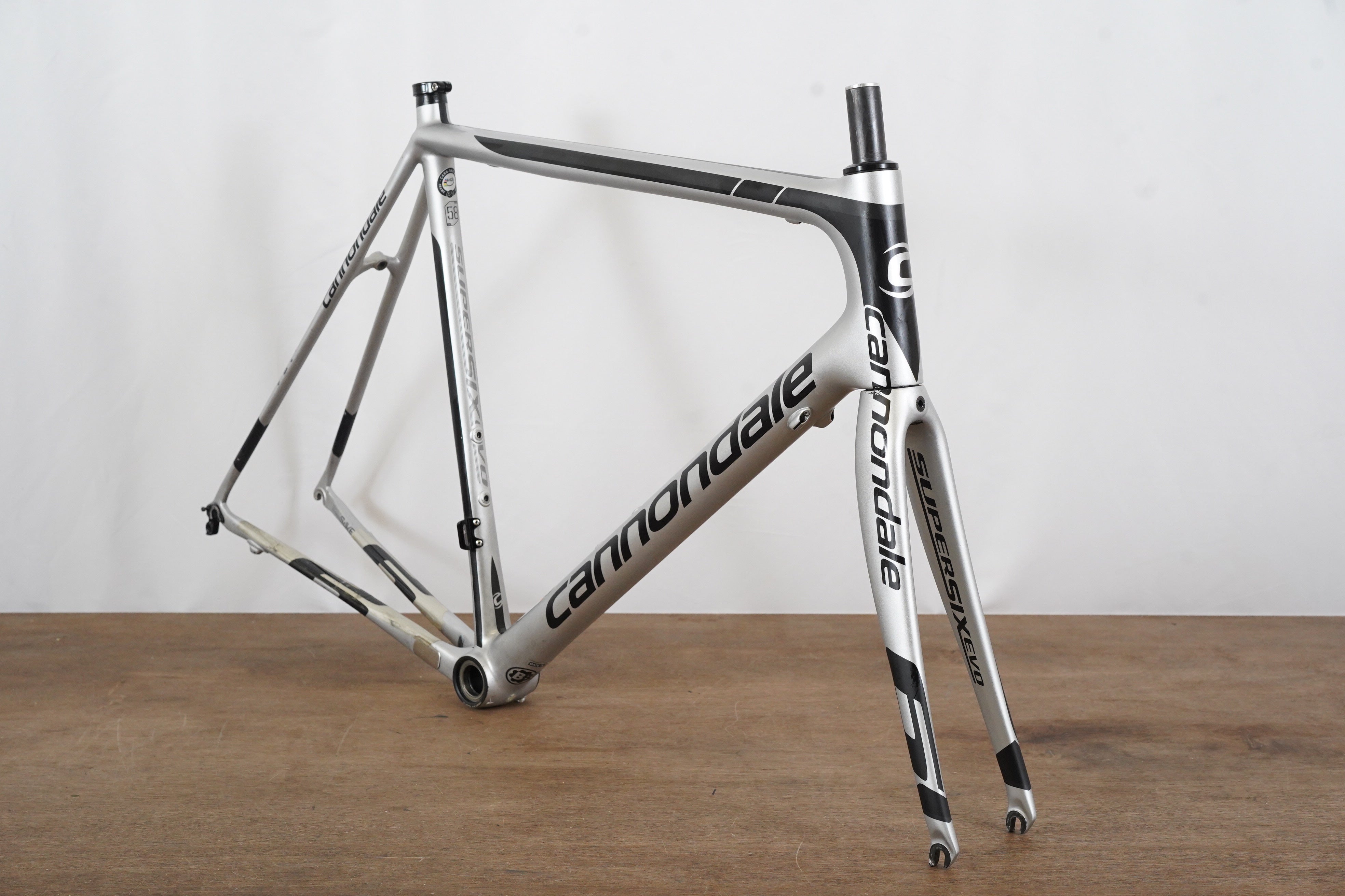 58cm Cannondale SuperSix EVO Carbon Rim Brake Frameset Super Six Elevate Cycling