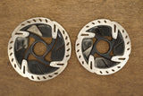(2) 160mm/140mm Shimano Dura-Ace SM-RT900 Center Lock Disc Brake Rotors