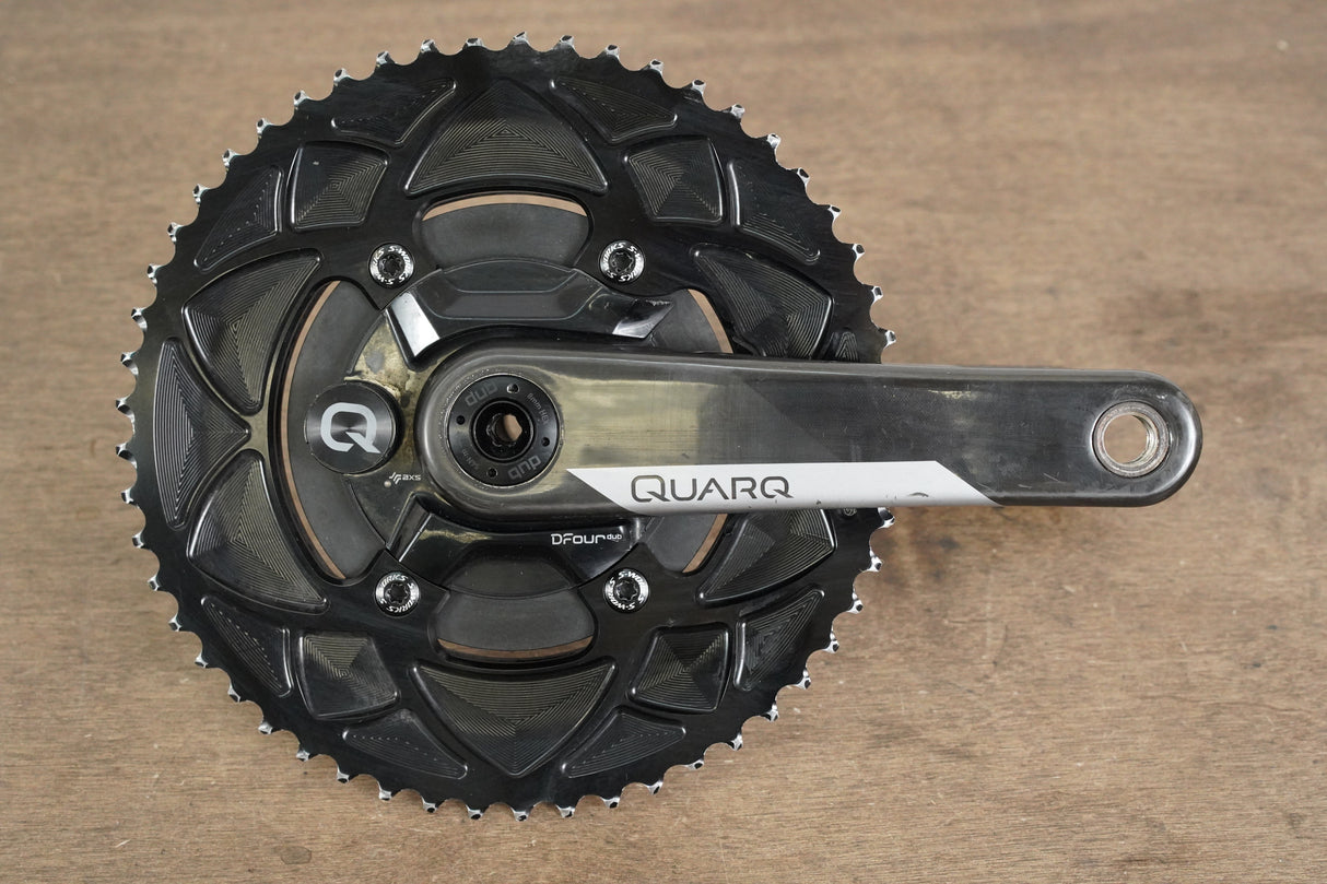 165mm 52/36T DUB Quarq DFour Power Carbon Meter Road Crankset