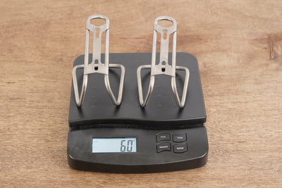 (2) Silca Titanium Water Bottle Cages 60g