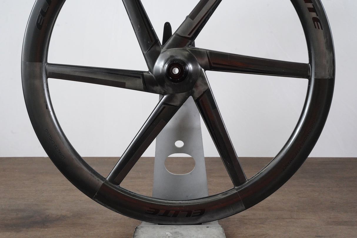 Elitewheels Velo Six Carbon Tubeless Clincher Disc Brake Wheelset 11 Speed Elite Wheels