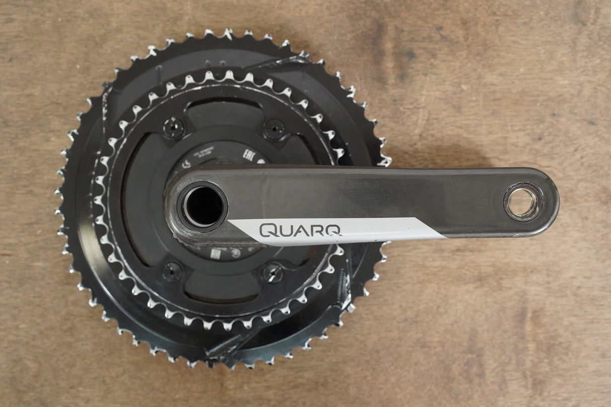 165mm 52/36T DUB Quarq DFour Power Carbon Meter Road Crankset