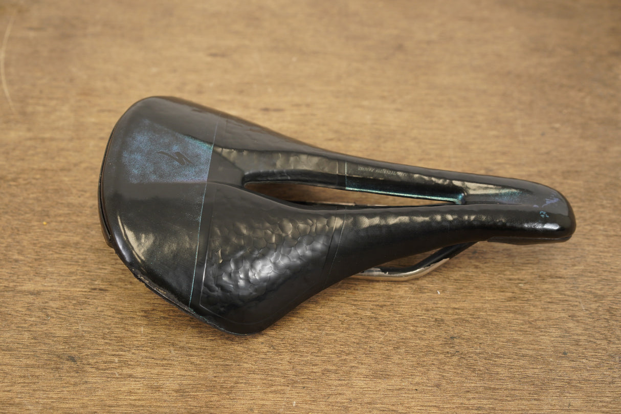 143mm Specialized Power Arc Pro Elaston Titanium Rail Carbon Road Saddle 223g