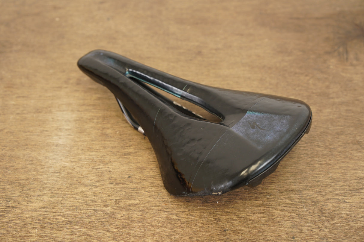 143mm Specialized Power Arc Pro Elaston Titanium Rail Carbon Road Saddle 223g