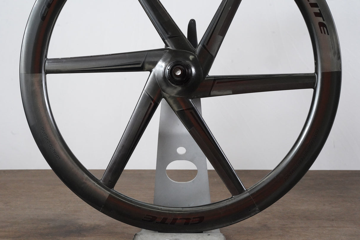 Elitewheels Velo Six Carbon Tubeless Clincher Disc Brake Wheelset 11 Speed Elite Wheels