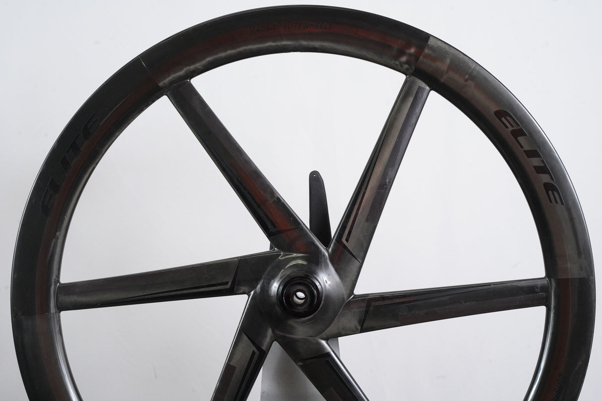 Elitewheels Velo Six Carbon Tubeless Clincher Disc Brake Wheelset 11 Speed Elite Wheels
