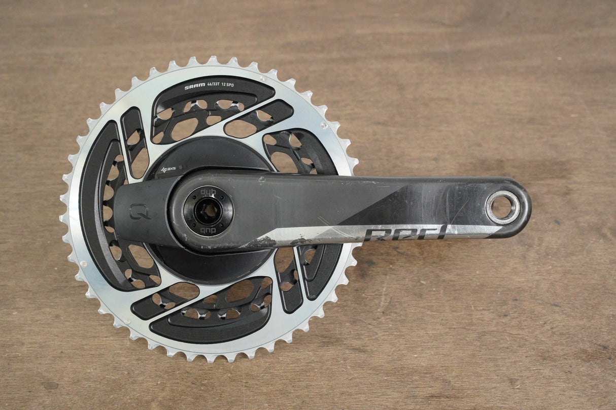 172.5mm 46/33T DUB SRAM Red AXS Quarq 12 Speed Power Meter Crankset