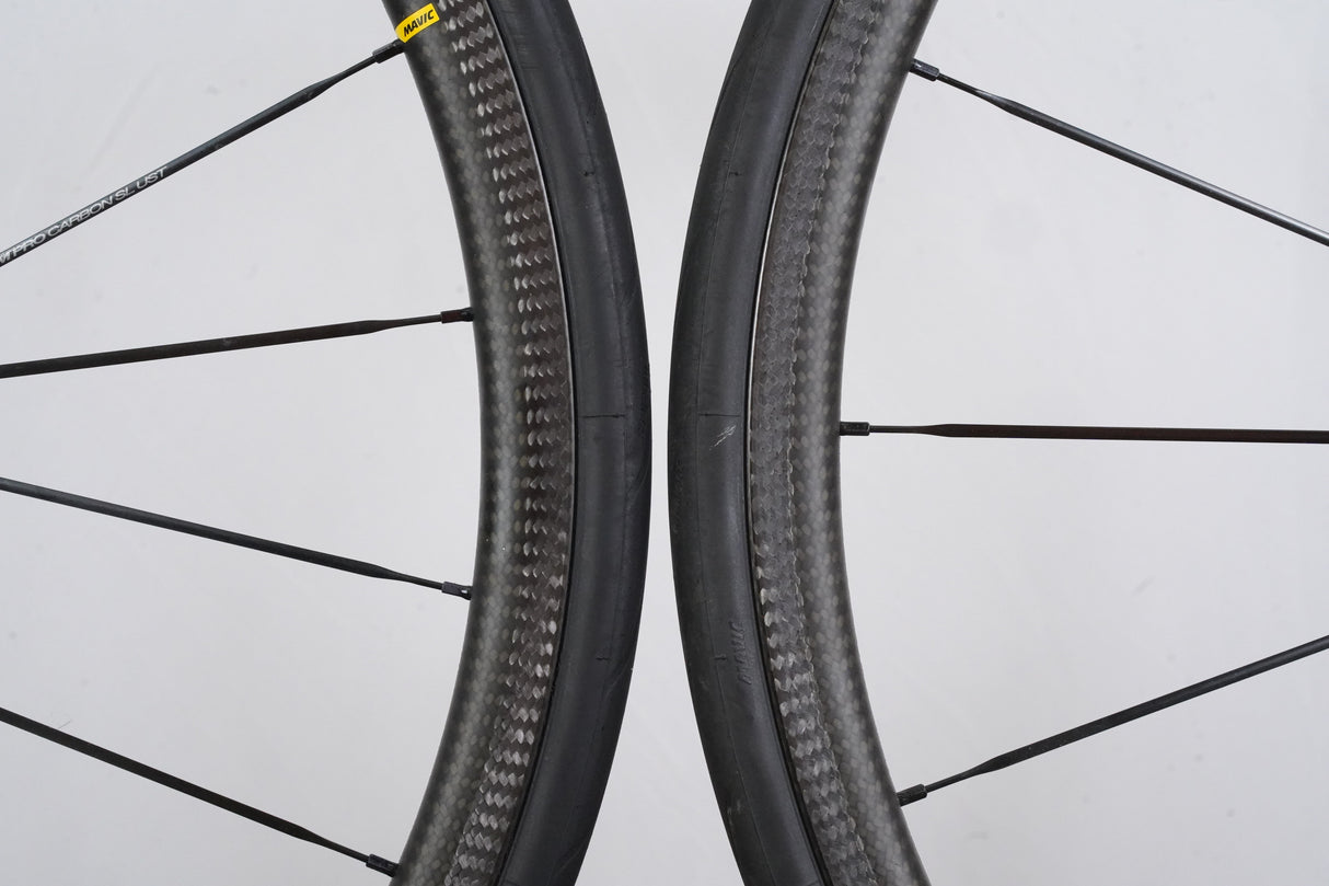 Mavic Ksyrium Pro Carbon SL Tubeless Clincher Rim Brake Wheelset XDR 12 Speed