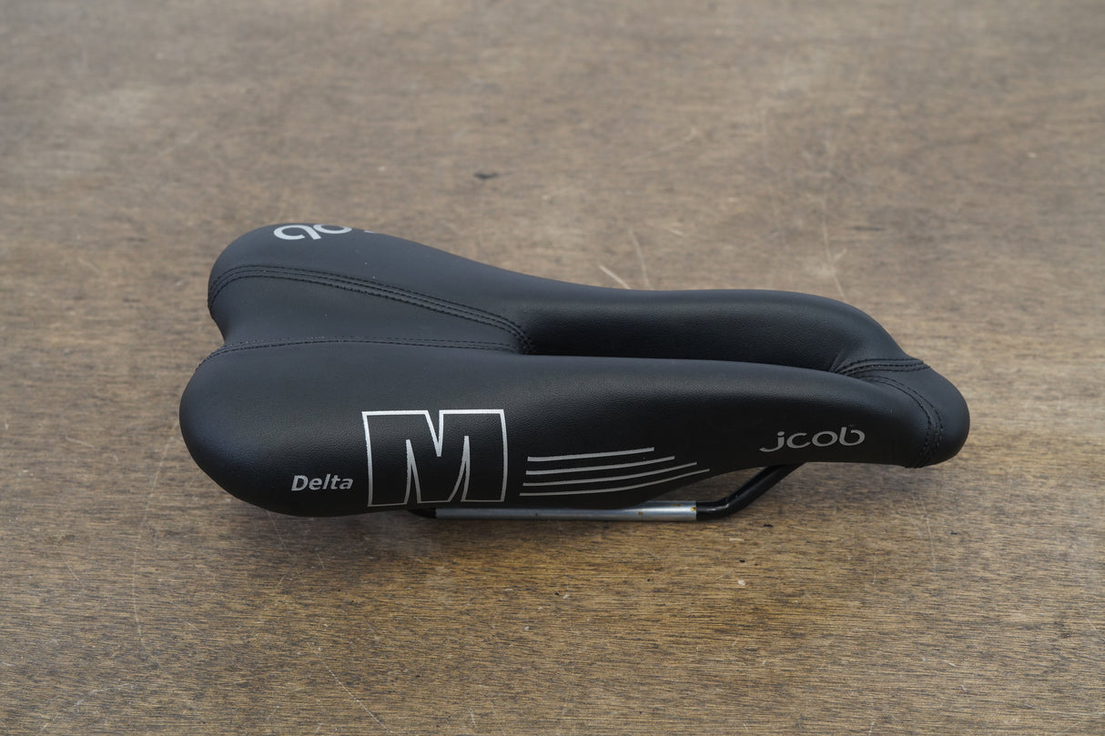 128mm JCOB Delta M Cr-Mo Rail TT Triathlon Road Saddle 342g