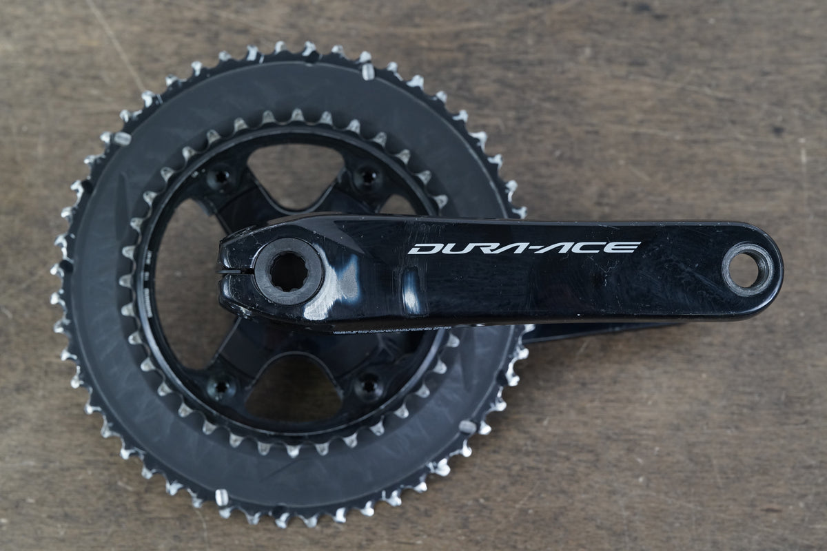 170mm 52/36T Shimano Dura-Ace FC-R9100 FC-R8000 11 Speed Crankset 9100 637g