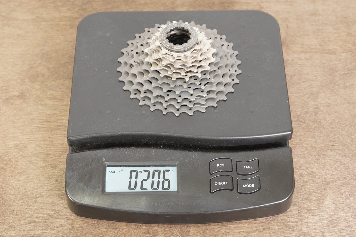 11-30T Shimano Dura-Ace CS-R9100 11 Speed Road Cassette 206g 9100