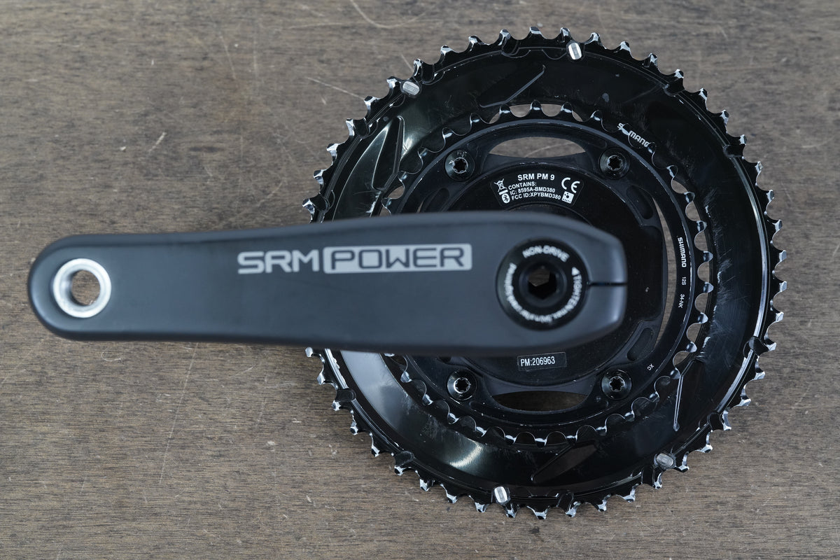 160mm 50/34T BB30 SRM PM9 Shimano Dura-Ace FC-R9200 Power Meter Crankset