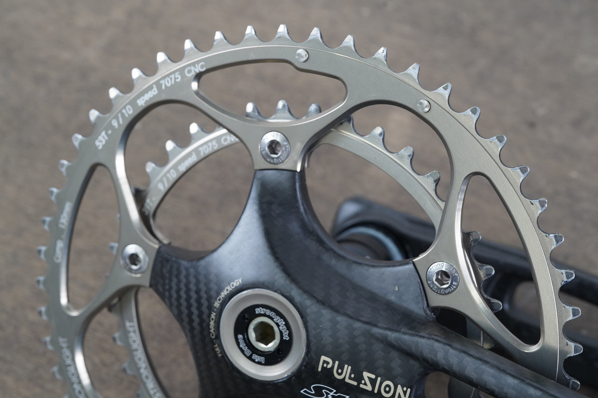172.5mm 53/39T Stronglight Pulsion Carbon Road Crankset