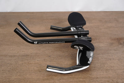 42cm 3T Aura Pro Carbon TT Triathlon Aero Base Bar + Extensions 31.8mm