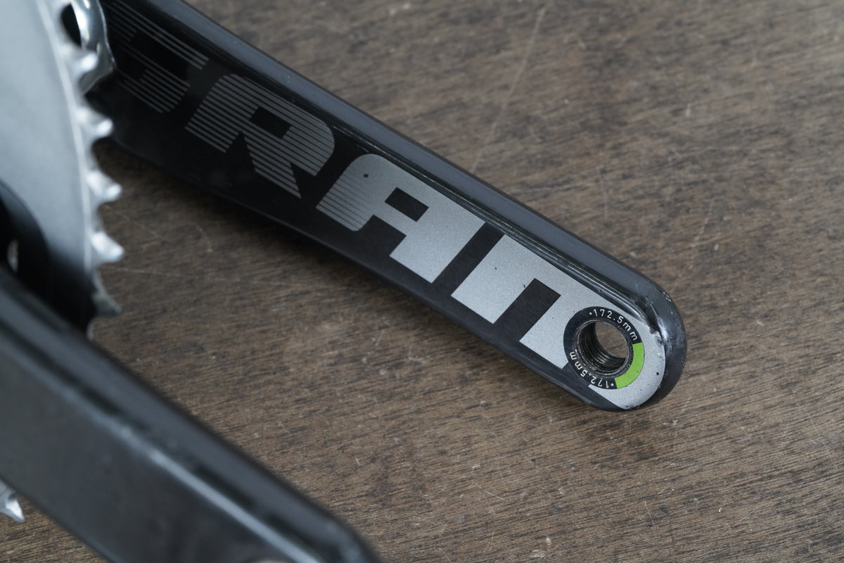 172.5mm 53/39T BB30 SRAM S900 Quarq Carbon Power Meter Crankset 793g *Defective*