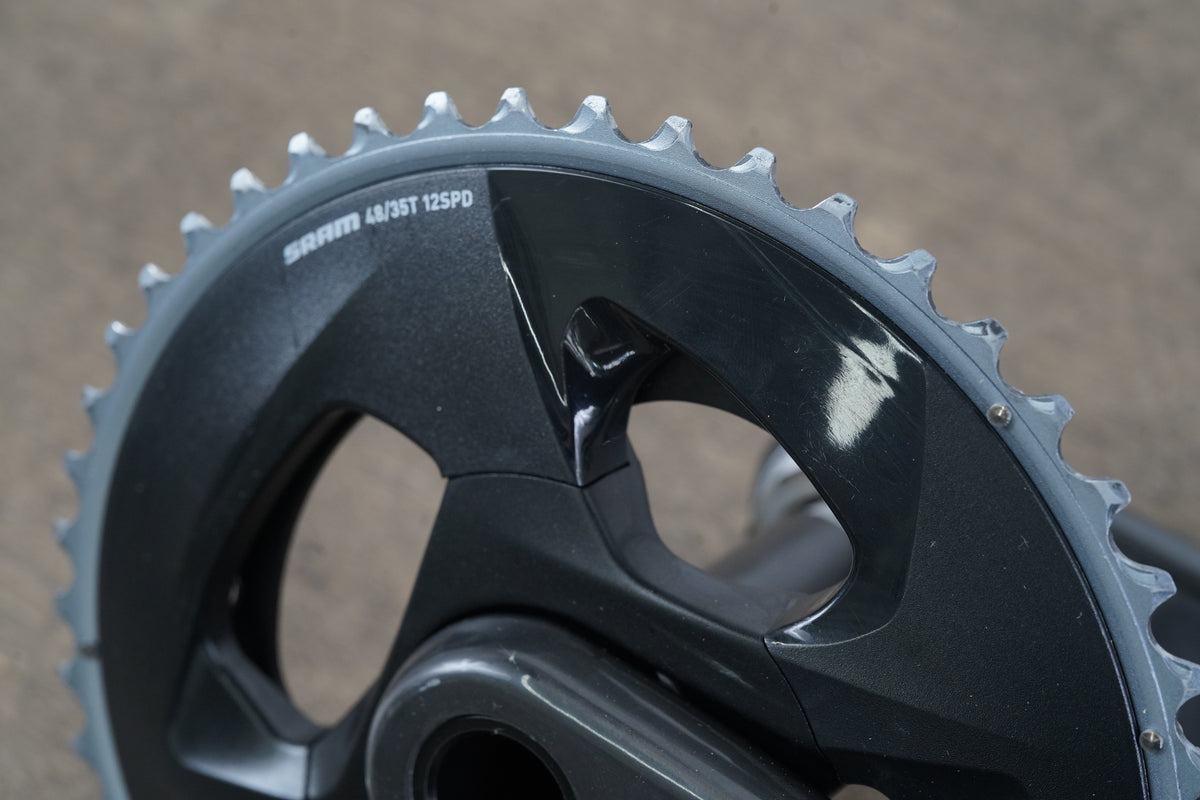 175mm 48/35T GXP SRAM Red AXS D1 12 Speed Crankset 674g