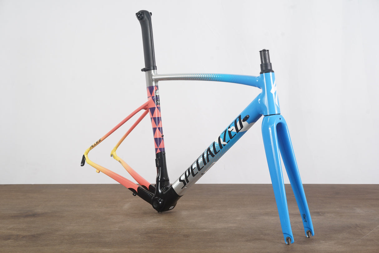 54cm Specialized Allez Sprint Red Hook Crit Alloy Rim Brake Road Frameset