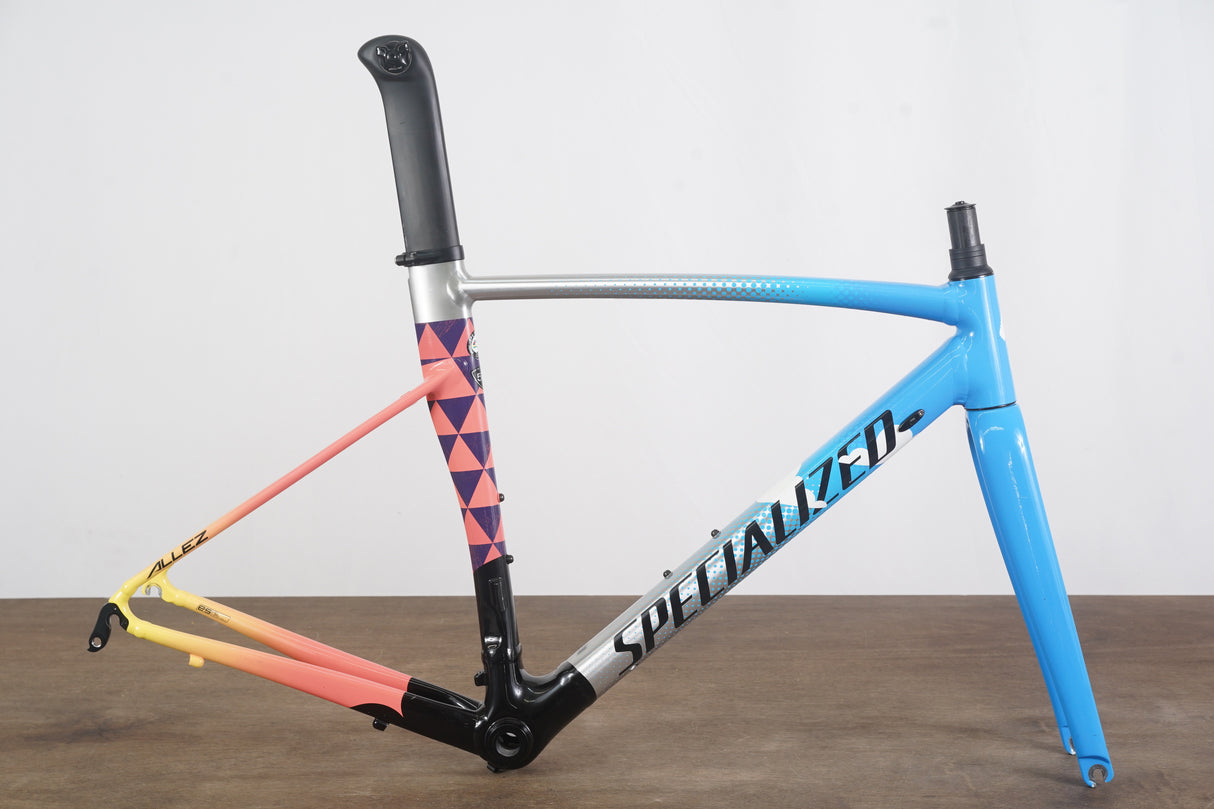 54cm Specialized Allez Sprint Red Hook Crit Alloy Rim Brake Road Frameset