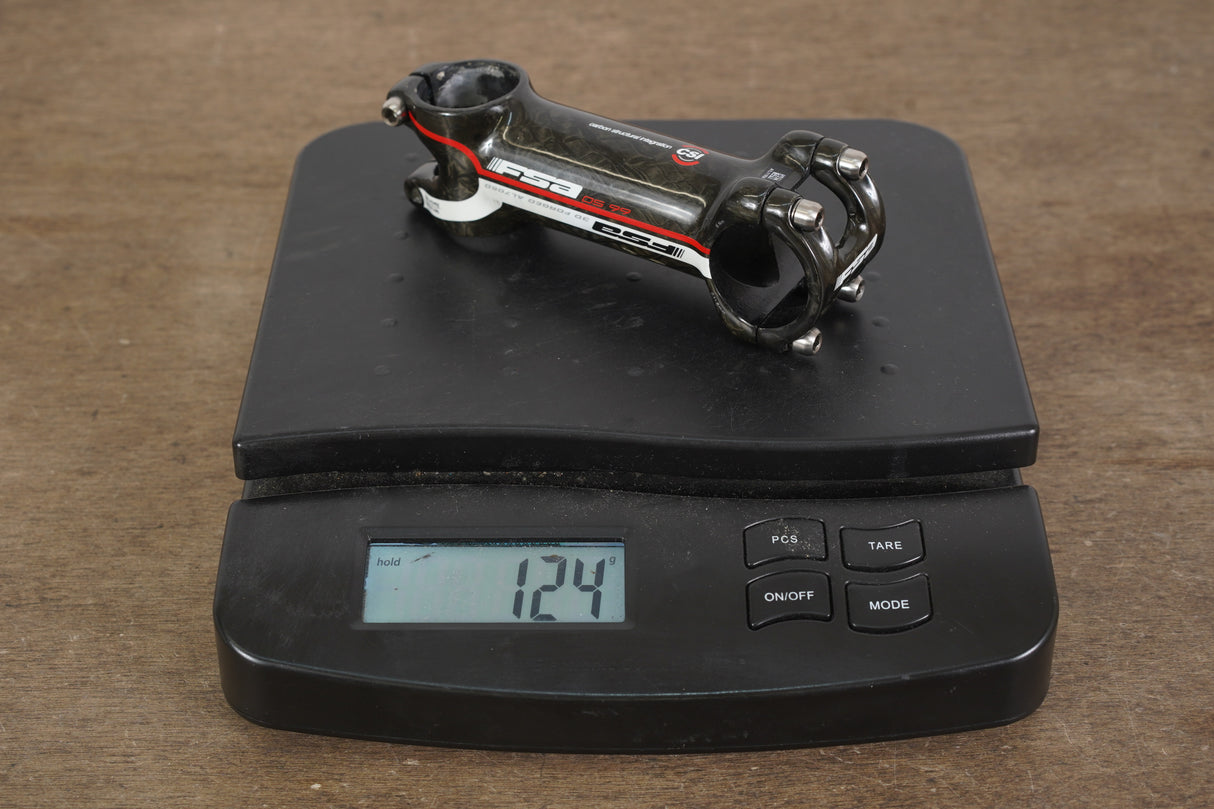 FSA OS-99 CSI 100mm ±6 Degree Carbon Alloy Road Stem 124g 1 1/8" 31.8mm