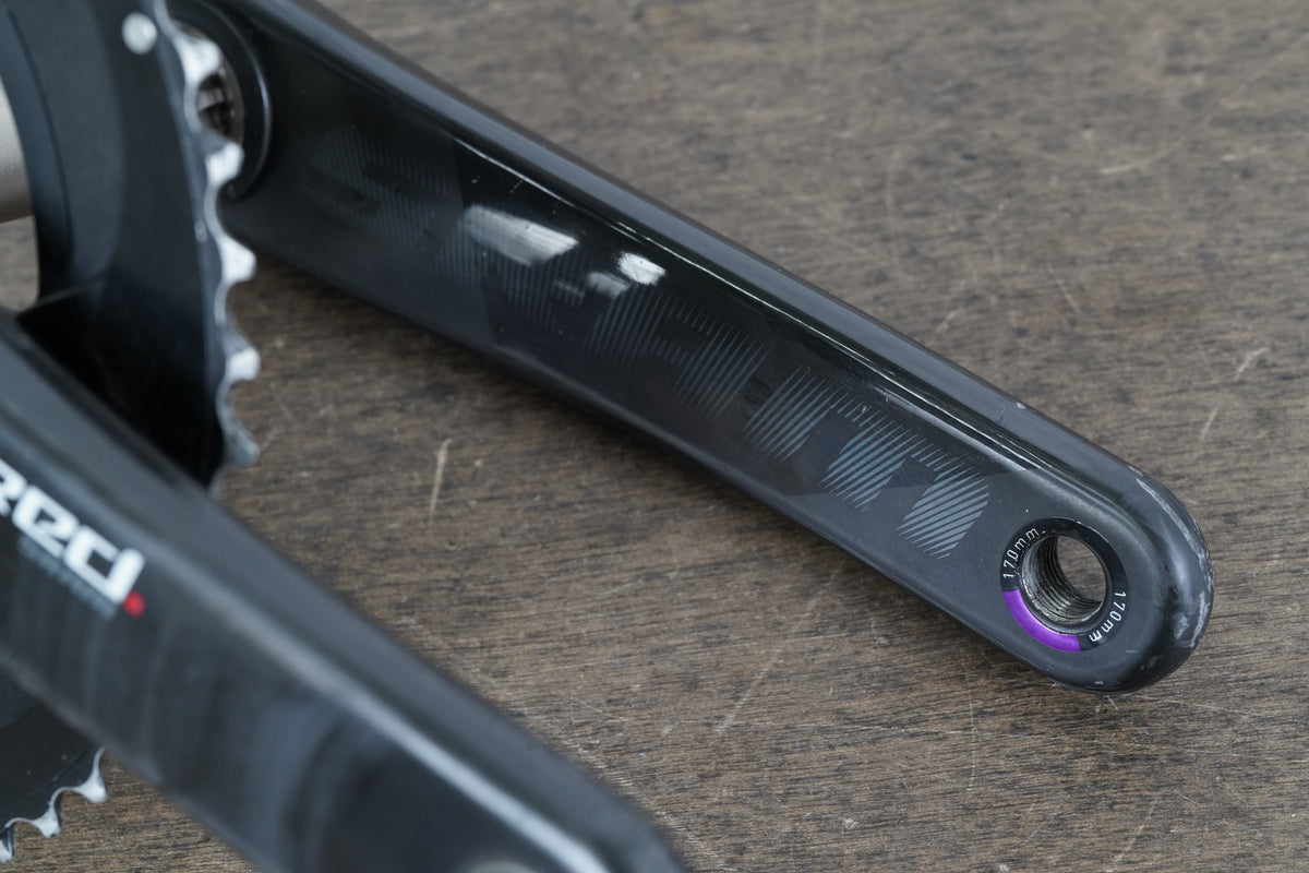 170mm 50/34T GXP SRAM Red 22 Carbon Crankset 579g