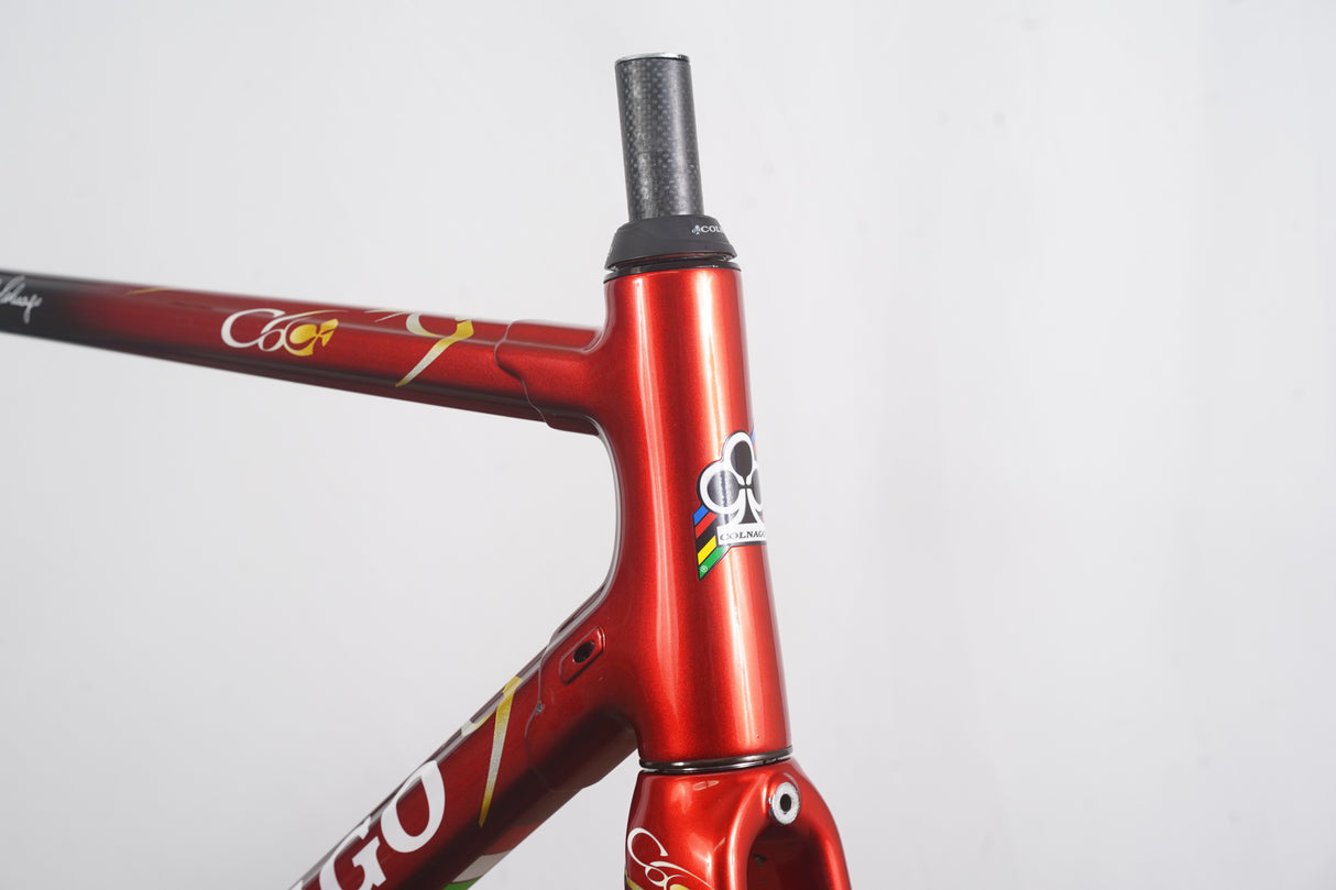 54s Colnago C60 Art Decor Carbon Rim Brake Road Frameset