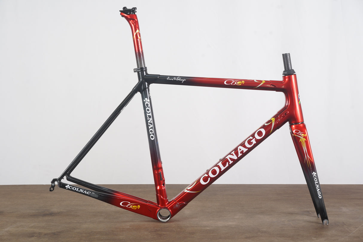 54s Colnago C60 Art Decor Carbon Rim Brake Road Frameset