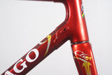 54s Colnago C60 Art Decor Carbon Rim Brake Road Frameset