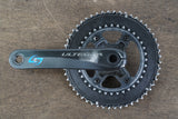 172.5mm 52/36T Shimano Ultegra FC-6800 11 Speed Stages Power Meter Crankset