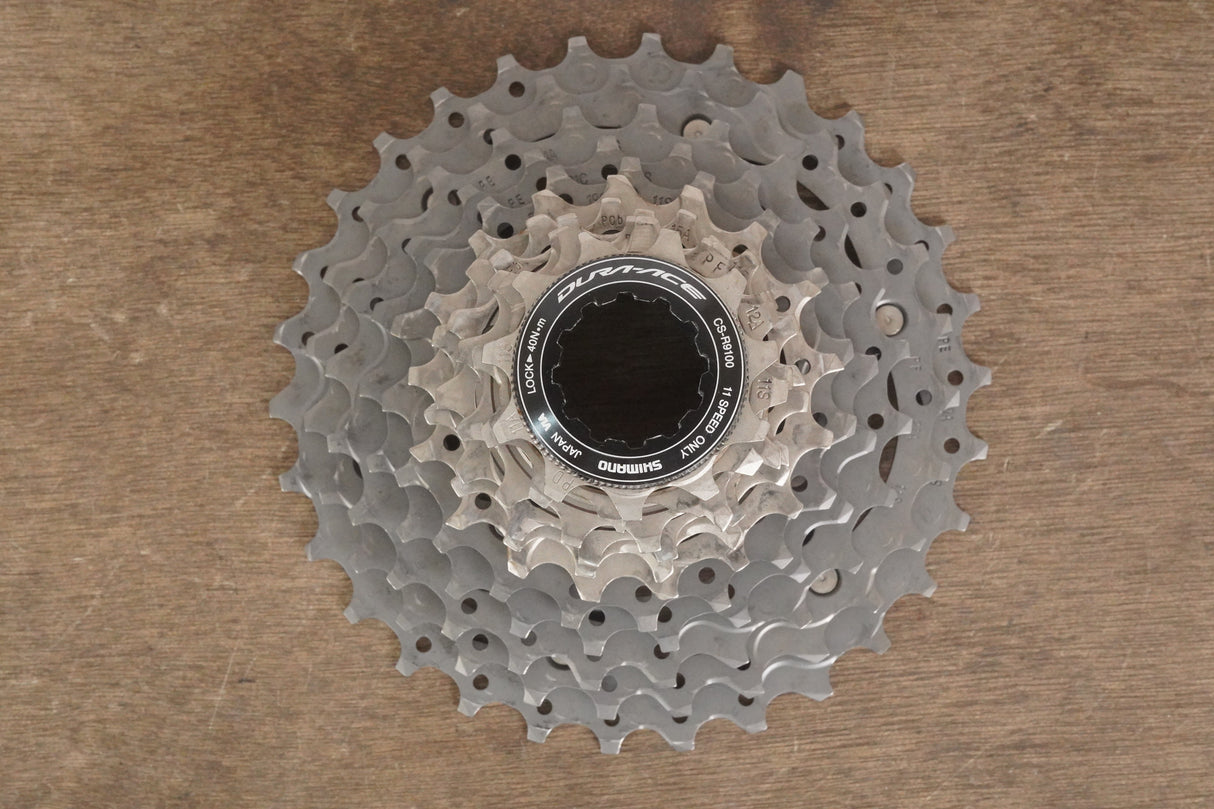 11-30T Shimano Dura-Ace CS-R9100 11 Speed Road Cassette 206g 9100