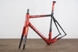 54s Colnago C60 Art Decor Carbon Rim Brake Road Frameset
