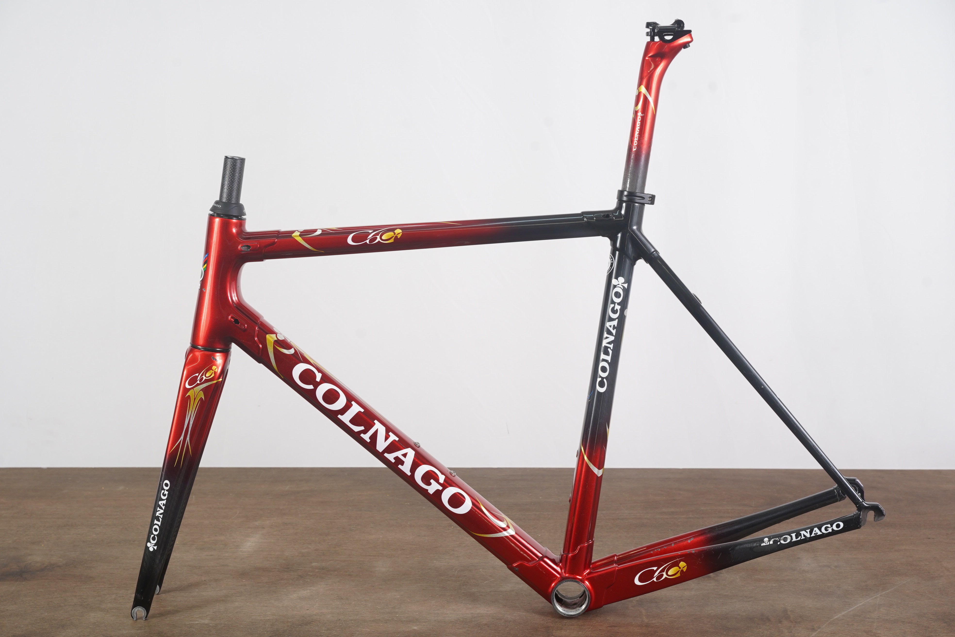 54s Colnago C60 Art Decor Carbon Rim Brake Road Frameset – Elevate