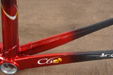 54s Colnago C60 Art Decor Carbon Rim Brake Road Frameset