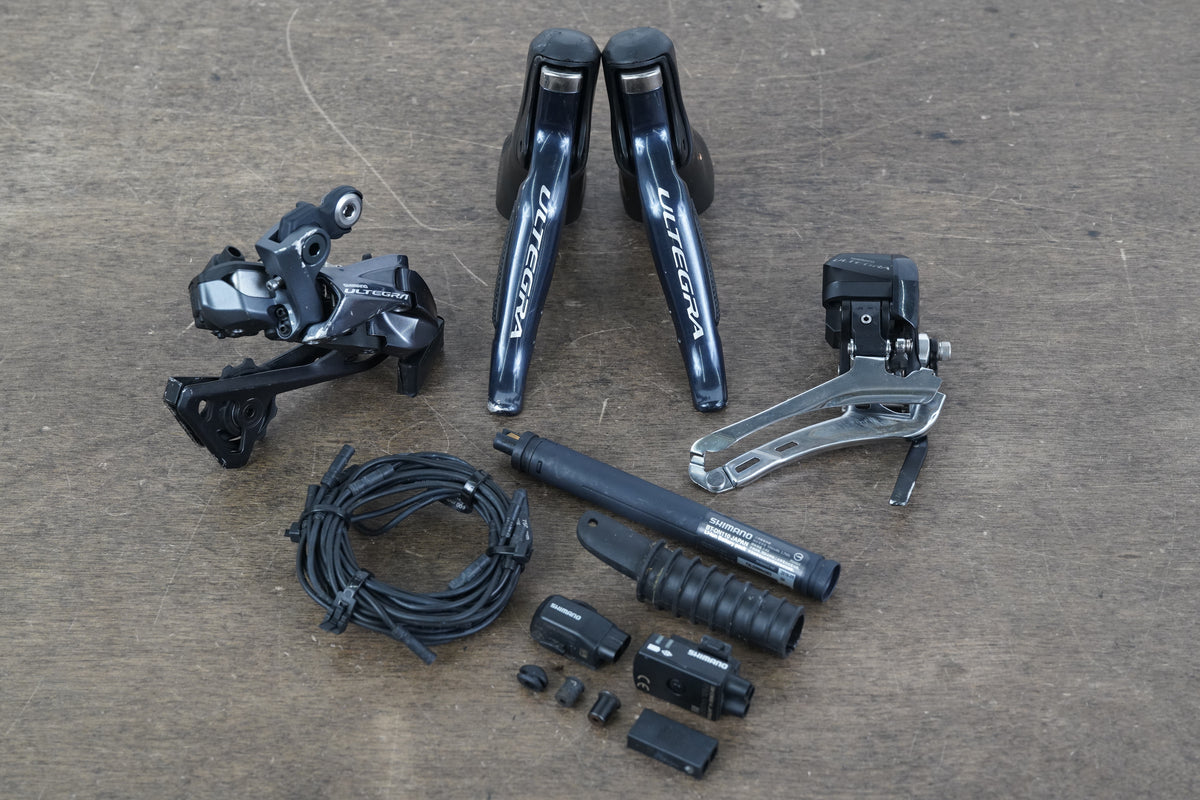 Shimano Ultegra 6870 R8050 Di2 11 Speed Electronic Rim Brake Road Groupset 8050