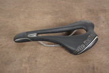 143mm Selle Italia SLR Superflow Titanium 316 Rail Road Saddle 183g