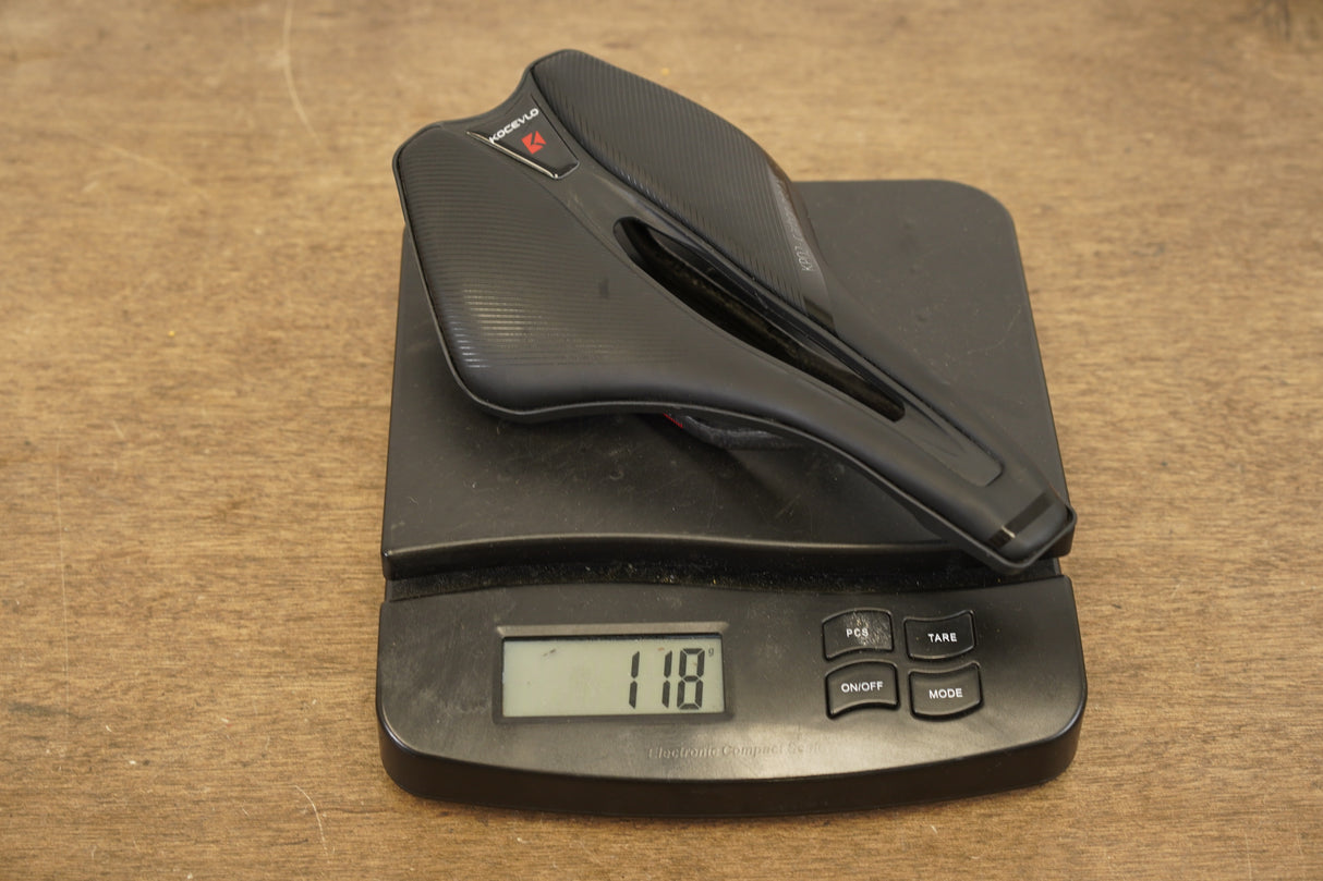 140mm Kocevlo KP02 Carbon Rail Road Saddle 118g