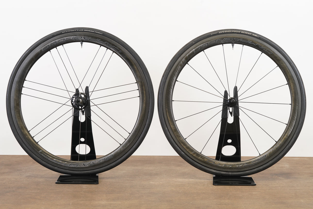 Campagnolo Bora WTO 45 Carbon Tubeless Clincher Rim Brake Wheelset