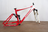 17" Trek Top Fuel 9.9 SSL Carbon Full Suspension Disc Brake MTB Frameset 26"