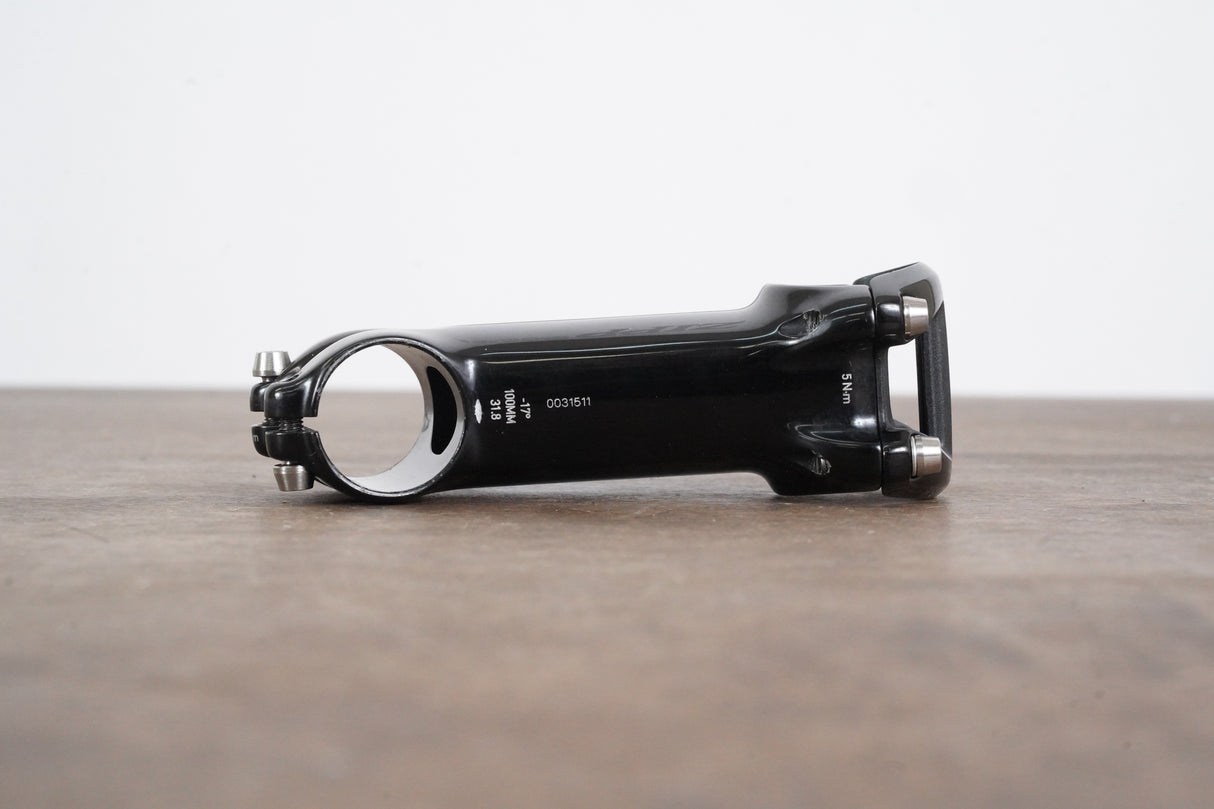 Zipp Service Course SL 100mm -17 Degree Alloy Stem 132g 1 1/8" 31.8mm