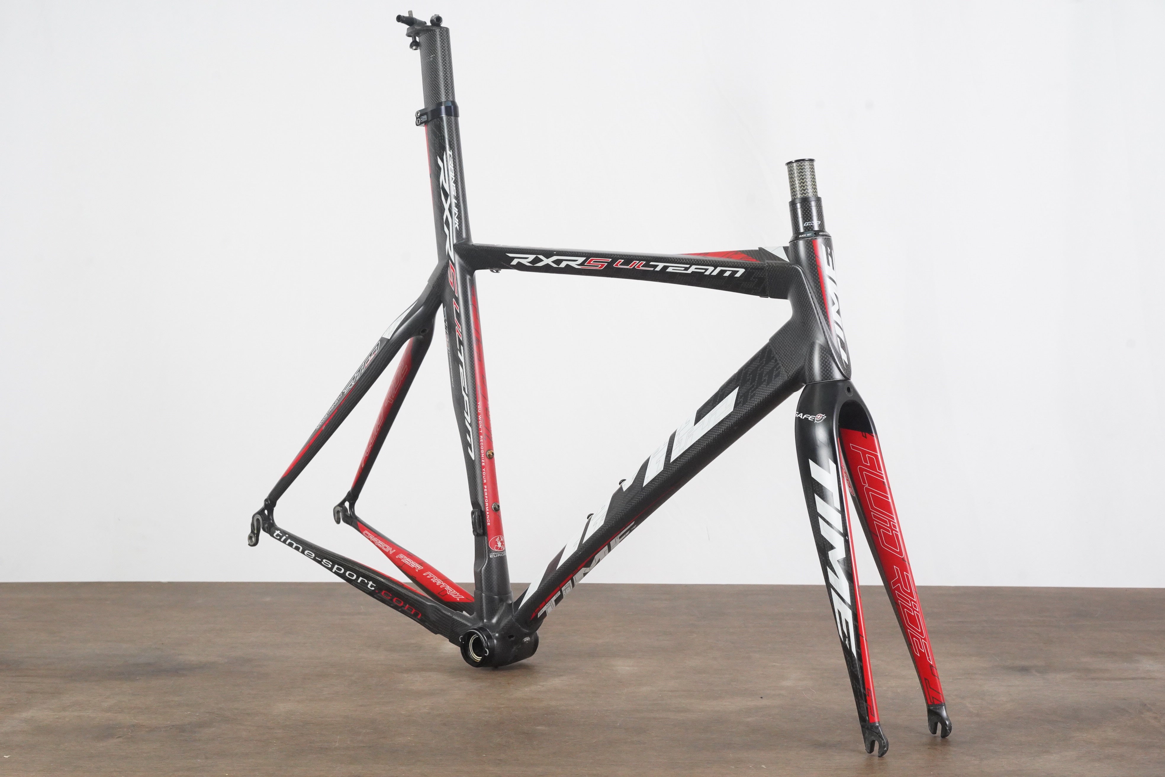 S (Small) Time RXRS Ulteam Carbon Rim Brake Road Frameset