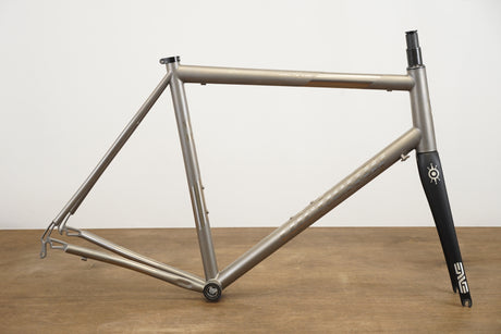 61cm Alchemy Eros Titanium Rim Brake Road Frameset