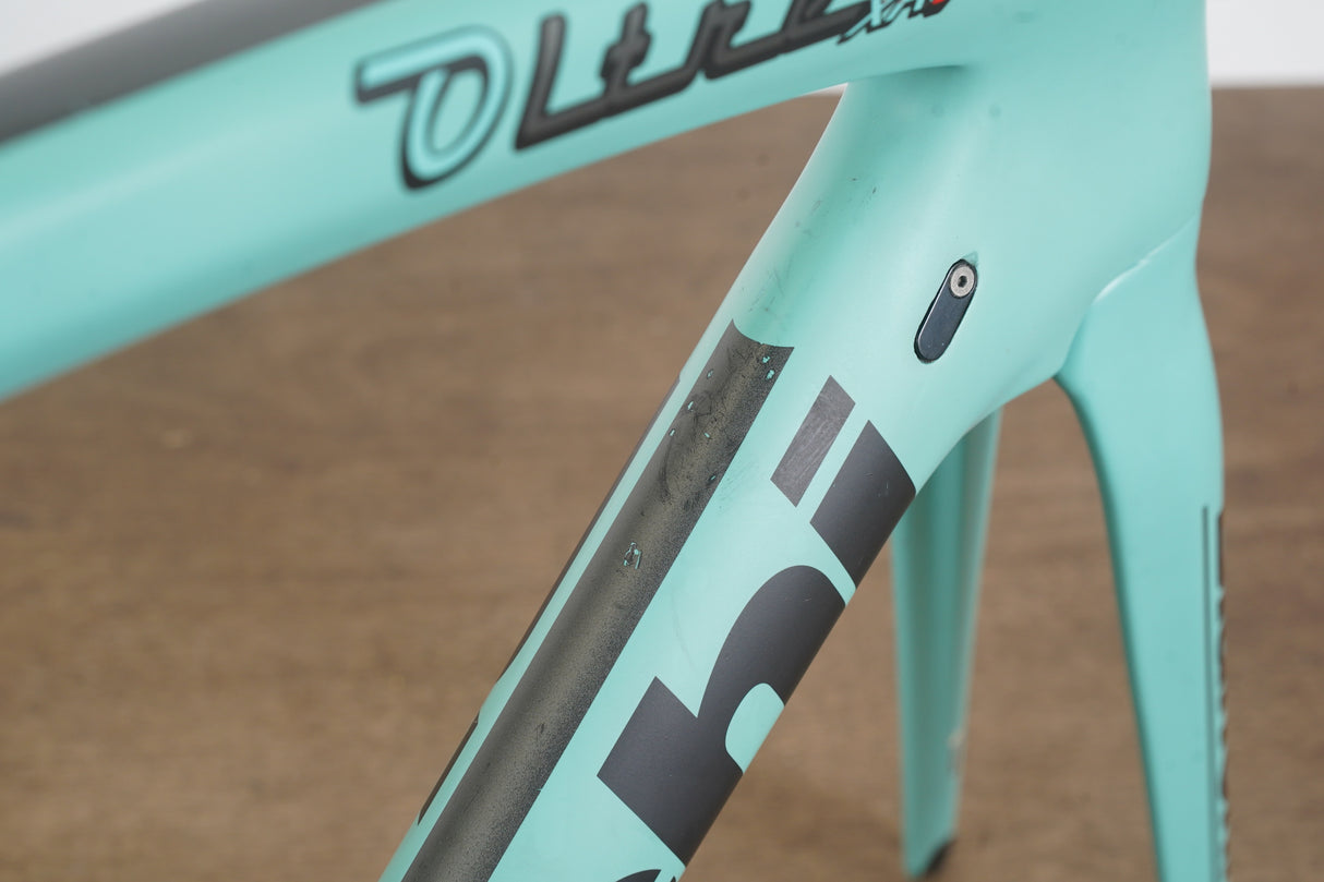 54cm Bianchi Oltre XR1 Carbon Rim Brake Road Frameset