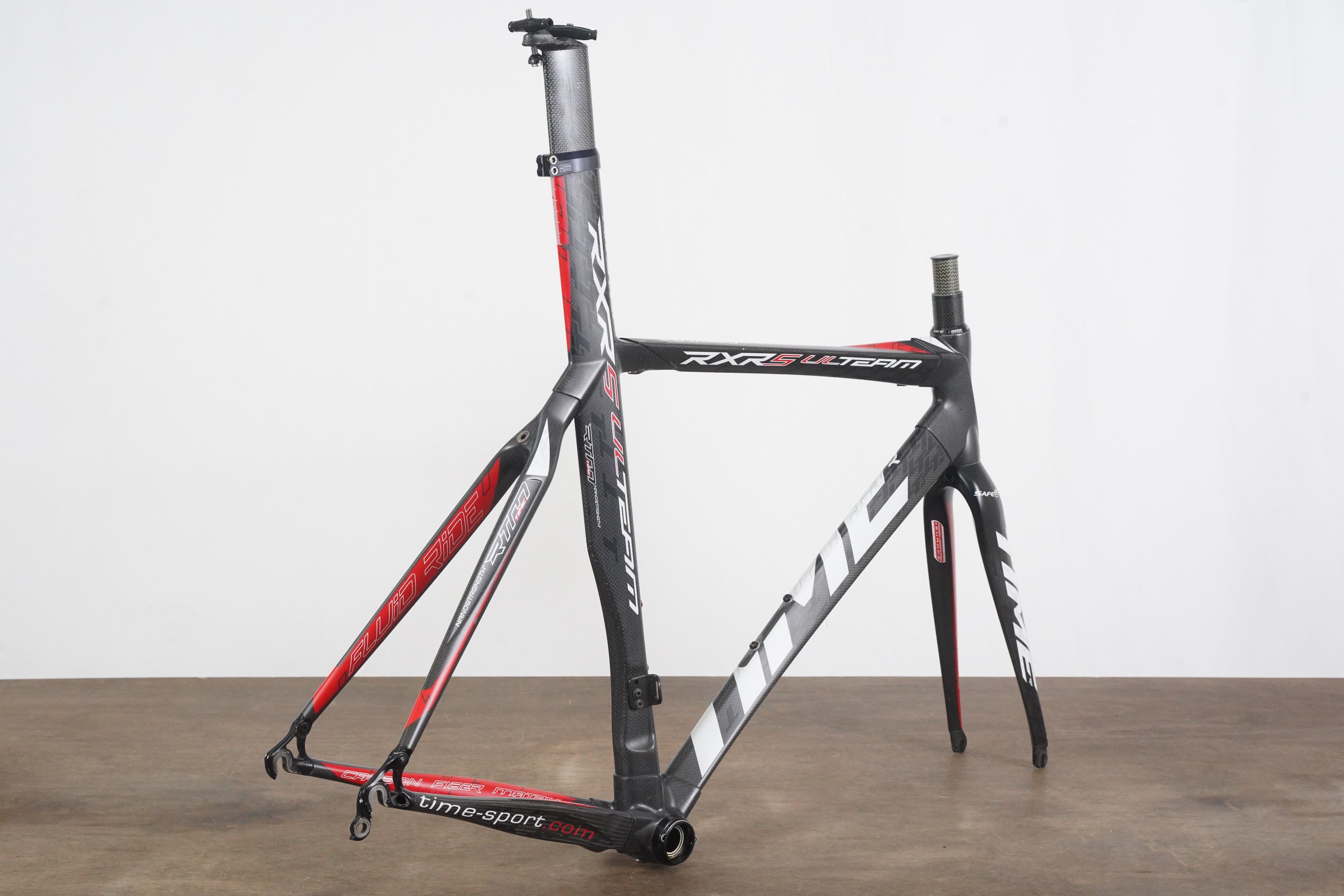 S (Small) Time RXRS Ulteam Carbon Rim Brake Road Frameset