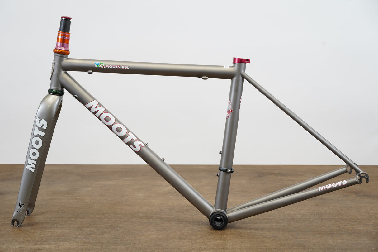 50cm Moots Vamoots RSL Titanium Rim Brake Road Frameset