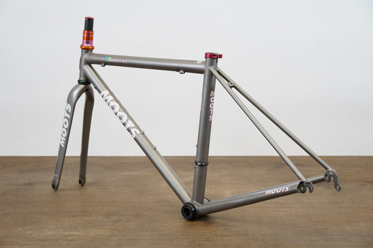 50cm Moots Vamoots RSL Titanium Rim Brake Road Frameset