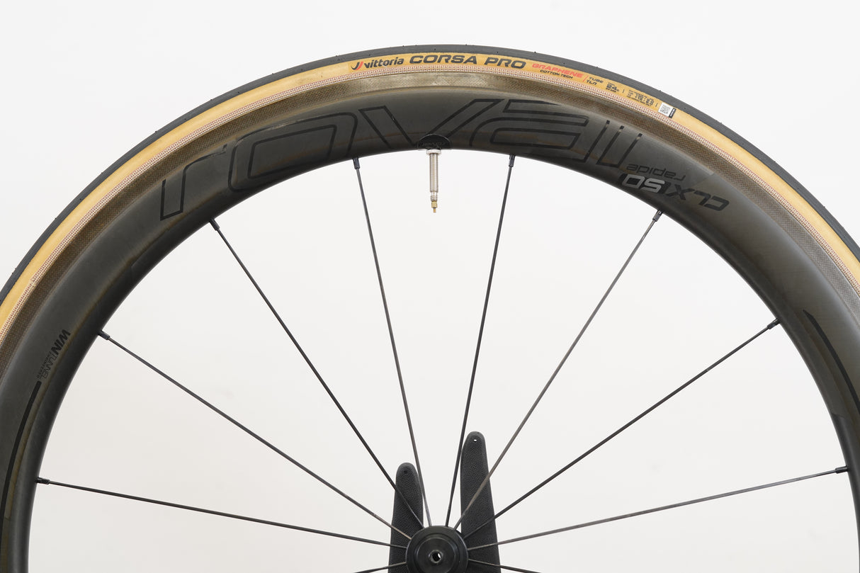 Roval CLX 50 Carbon Tubeless Clincher Rim Brake Wheelset Shimano/SRAM 11 Speed