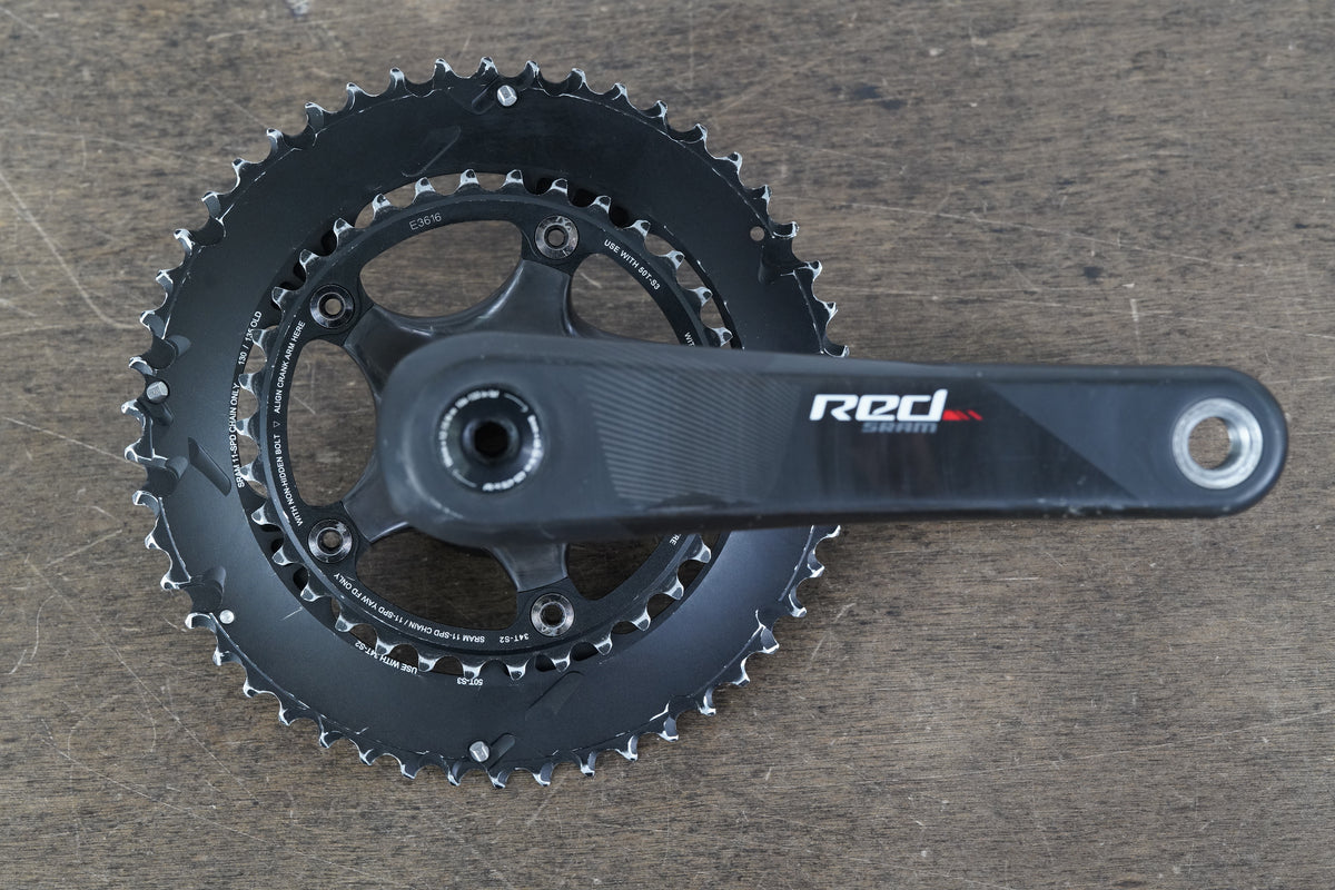 172.5mm 50/34T GXP SRAM Red 22 Carbon Road Crankset