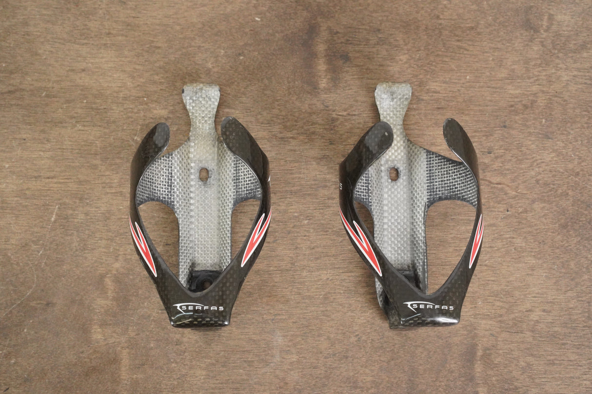 (2) Serfas Carbon Water Bottle Cages 111g