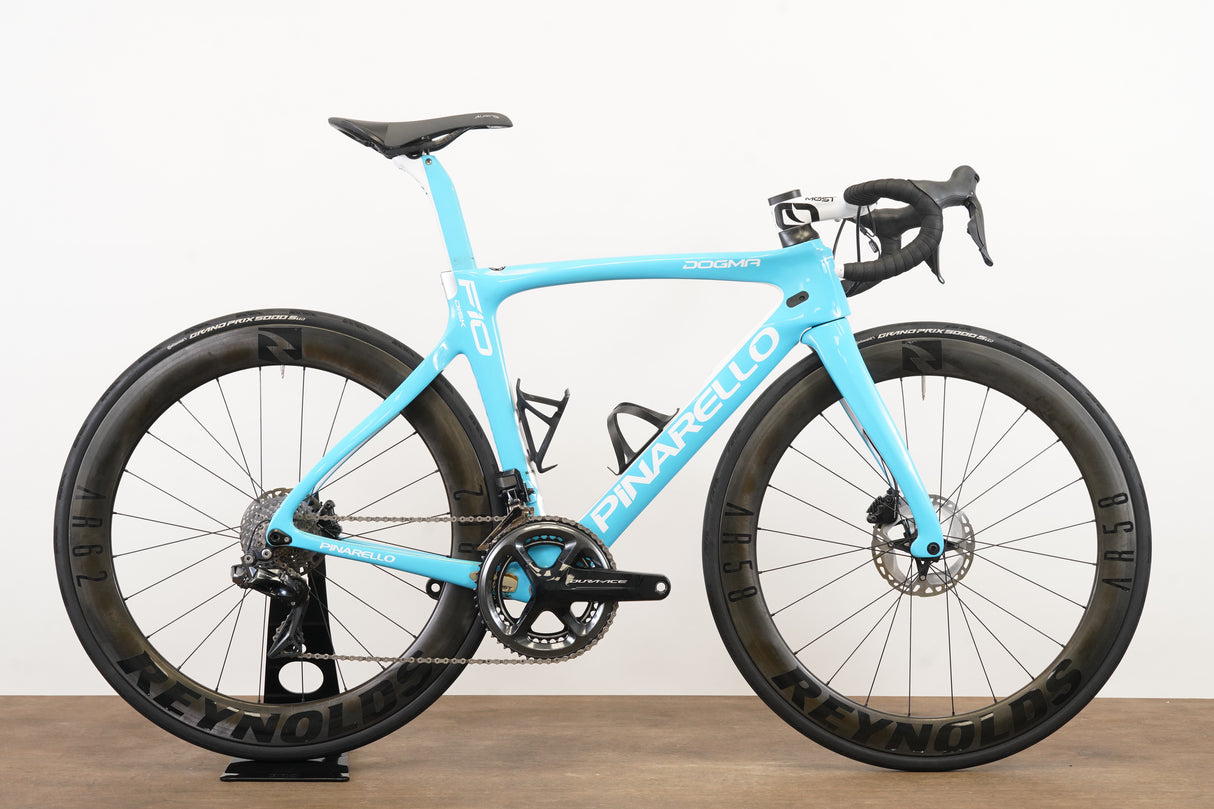 51.5cm Pinarello Dogma F10 Shimano Dura-Ace R9170 Di2 Reynolds Carbon Disc Bike