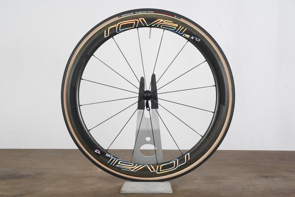 FRONT Roval CLX 50 Carbon Tubeless Clincher Rim Brake Wheel