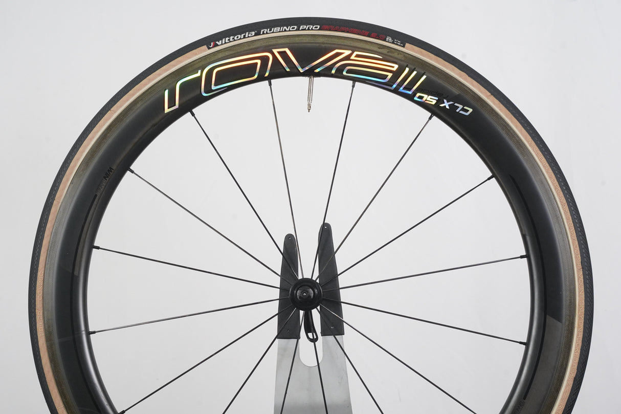 FRONT Roval CLX 50 Carbon Tubeless Clincher Rim Brake Wheel
